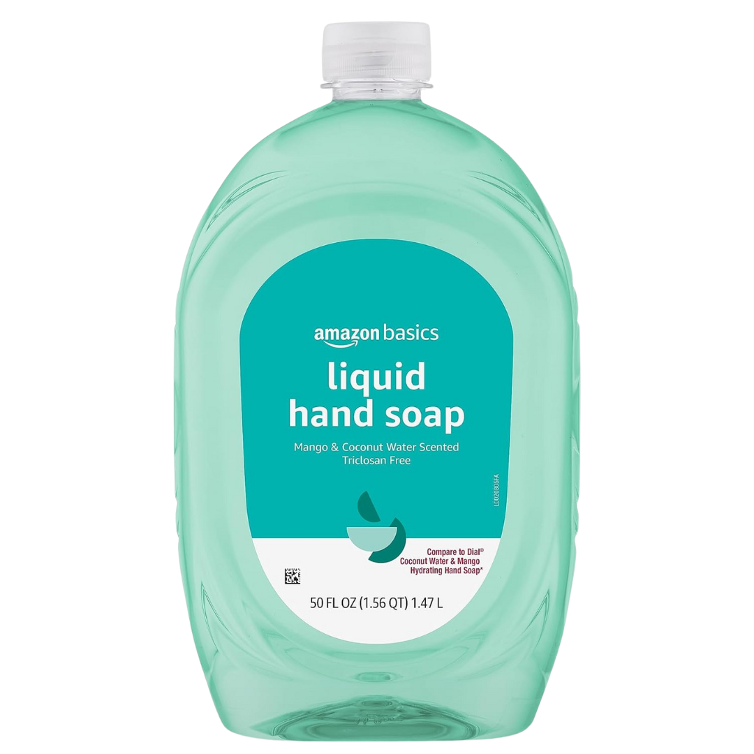 Amazon Basics Liquid Hand Soap Refill, 56oz