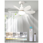 Elenhome 20.5'' 1800 Lumens Screw Lights Socket Ceiling Fans