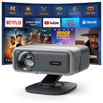 AuKing Smart Projector With Wifi And Bluetooth