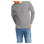 Hanes Men's Essentials Cotton Pocket Long-Sleeve T-Shirt