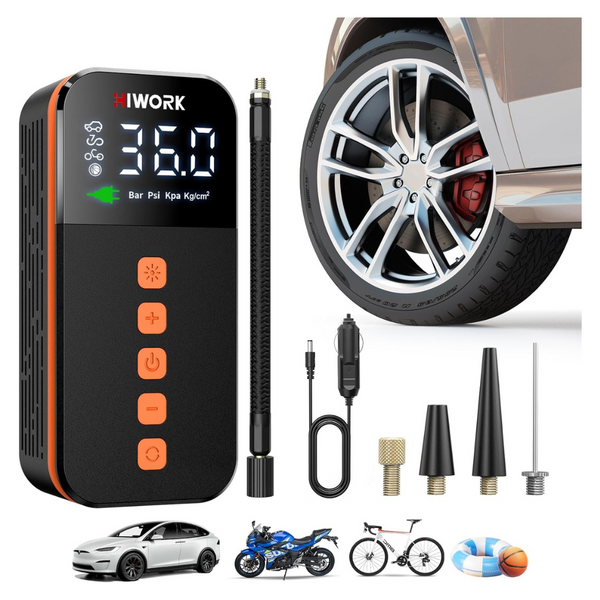 150 PSI 12V DC Electric Tire Inflator Air Compressor Pump