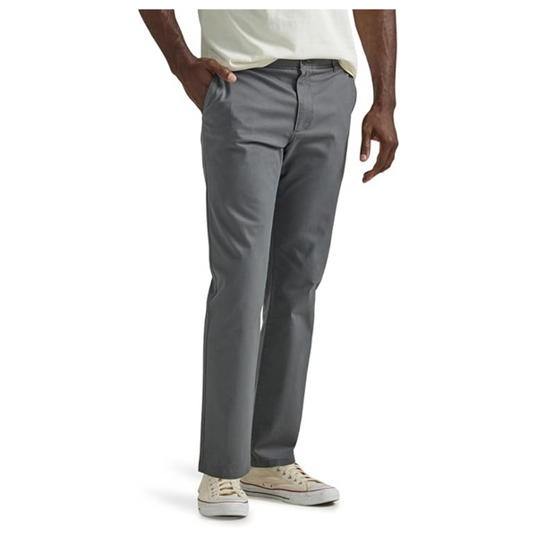 Lee Men's Extreme Motion Flat Front Slim Straight Pant