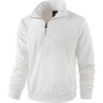 Men's Quarter Zip Pullover Athletic Shirt