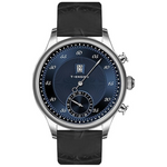 T-ENGINE Men's Quartz 50M Waterproof Watch with Leather Band