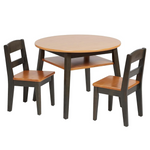 3-Piece ECR4Kids Hideaway Table and Chair Set