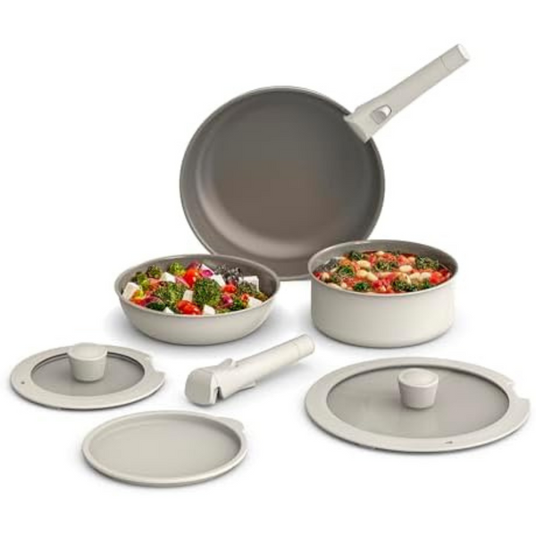 8-Piece Bella EverGood Ceramic Nonstick Coating Cookware Set