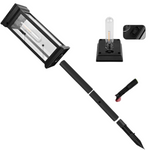 8-Pack Outdoor Solar Powered Garden Pathway Bright Lights