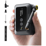 HOTO 150PSI Portable Electric Mini Bike Tire Pump