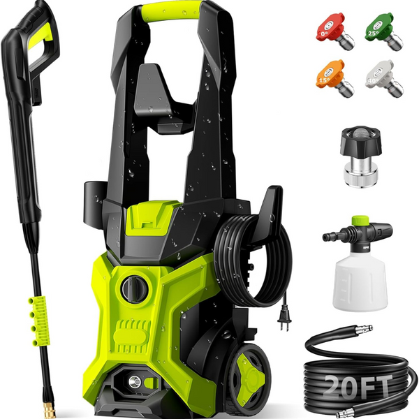 Portable Electric Pressure 2.5 GPM Lightweight Power Washer