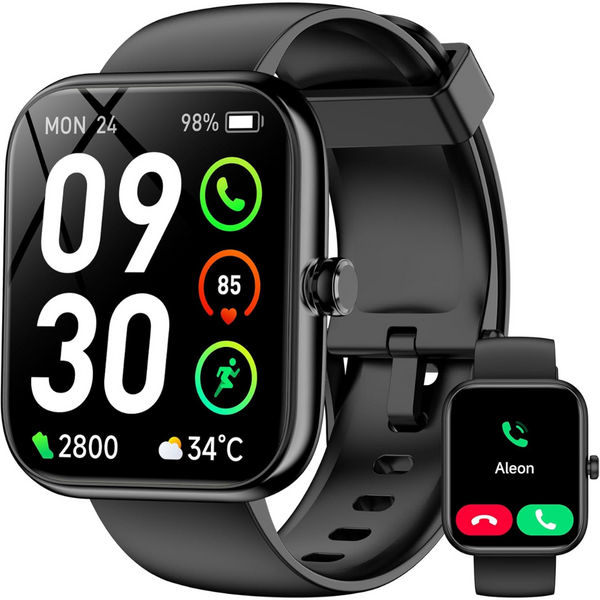 IP68 Waterproof 1.83" HD Fitness Tracker Smart Watch
