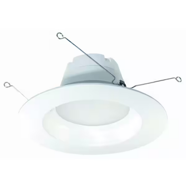 ProLED 6" 100-Watt Equivalent LED Retrofit White Recessed Trim Downlight