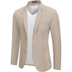 Men's Herringbone Slim Fit Casual Blazer (Various)