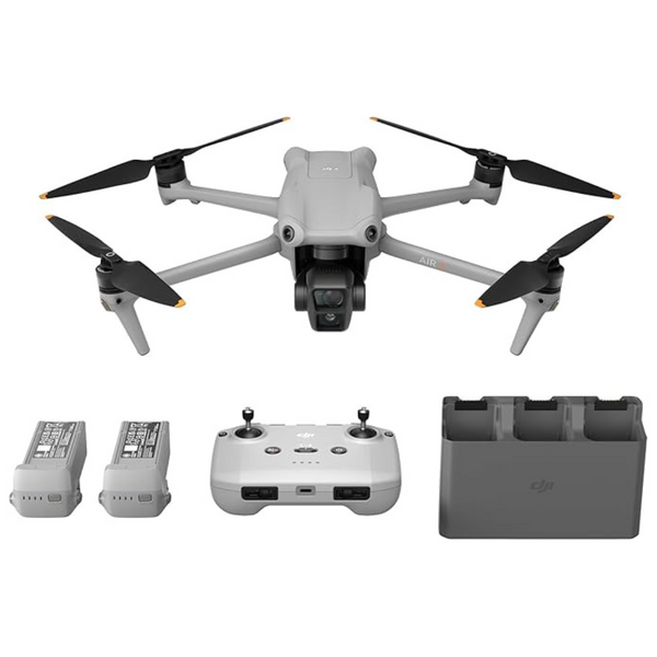 DJI Air 3 Fly More Combo With RC-N2 Remote Controller, 3 Batteries