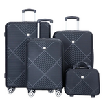4-Piece Tripcomp Suitcase Set w/Spinner Wheels (Various Colors)