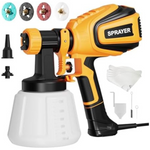 Vonforn 700W HVLP Spray Gun With Cleaning & Blowing Joints