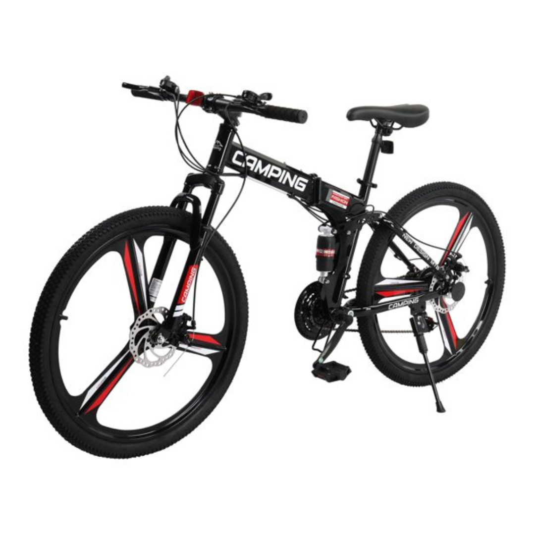 Zimtown 26" Shimano 21 Speed Folding Mountain Bike