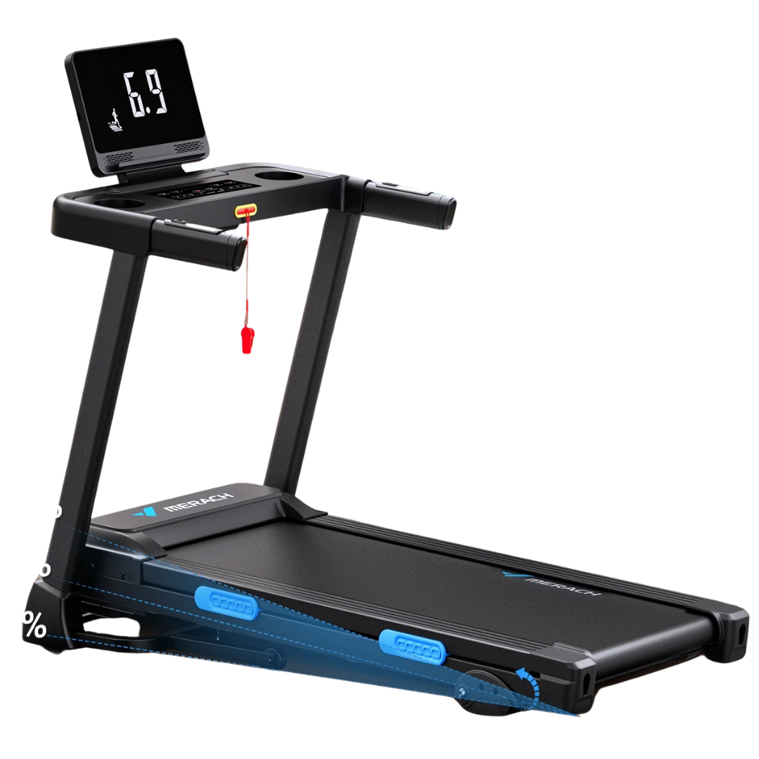 Merach 2.5HP Folding Fitness Treadmill With Incline