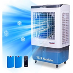 7500 CFM Evaporative Air Swamp Cooler W/ 13.2 Gal Tank