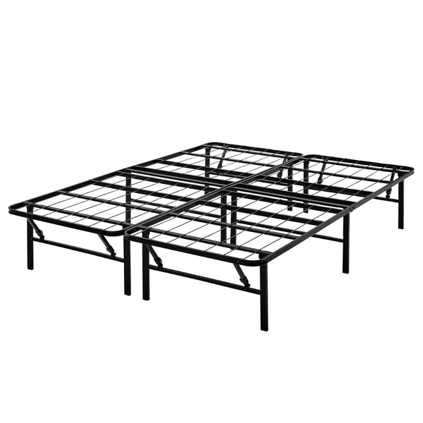 Mainstays King 14" High Profile Foldable Steel Platform Bed Frame