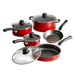 9-Piece Tramontina Cooking Nonstick Cookware Set