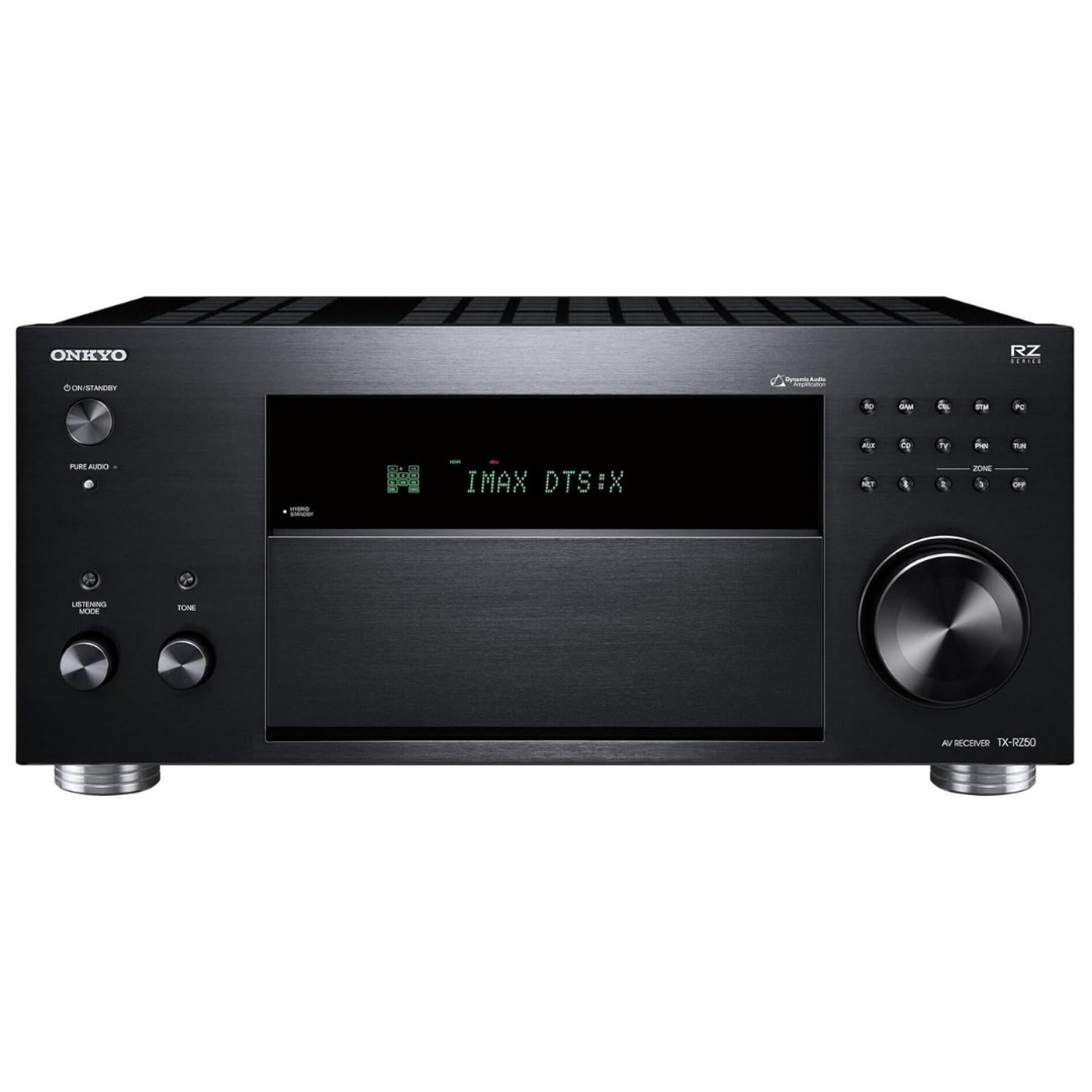 Onkyo TX-RZ50 9.2-Ch THX Certified 8K Network AV Receiver [Renewed]
