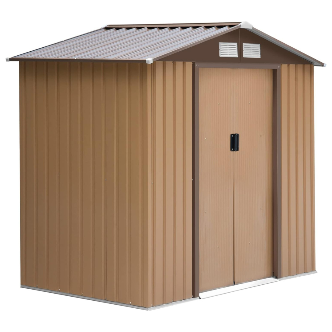 Outsunny 7x4ft Outdoor Storage Shed