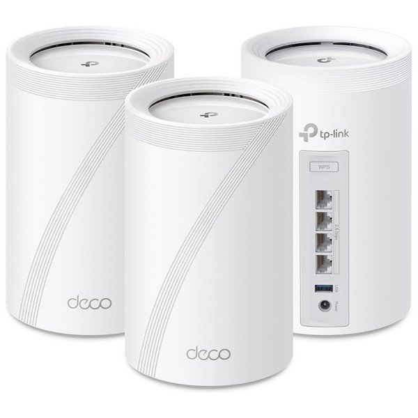 3-Pack TP-Link BE10000 Tri-Band WiFi 7 Home Mesh System
