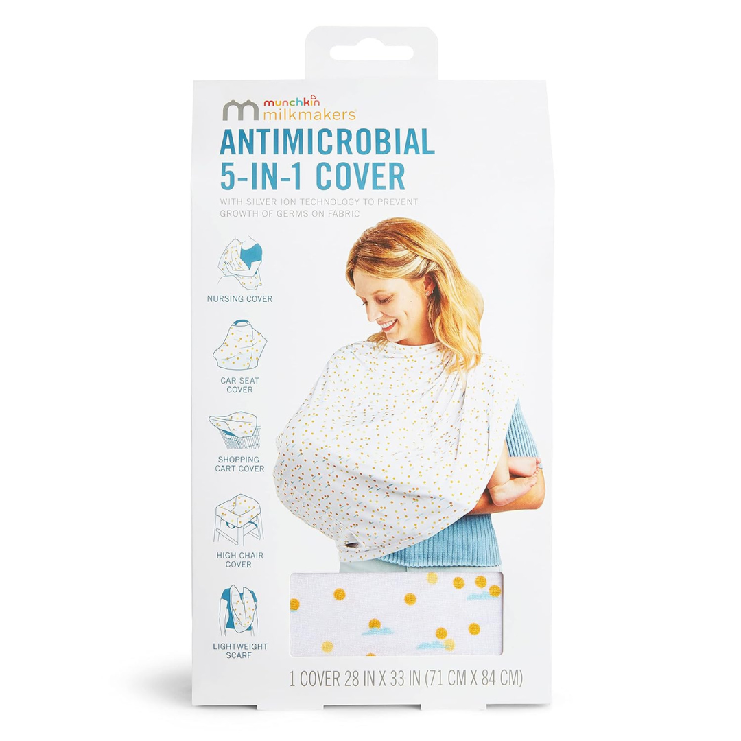Munchkin Milkmakers 5-in-1 Nursing Cover (Quiet Skies)