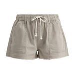 No Boundaries Drawstring Utility Shorts With Porkchop Pockets
