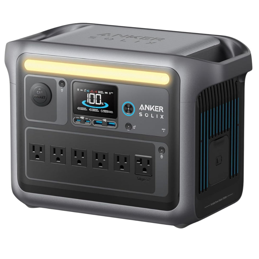 Anker SOLIX C1000 1800W 1056wh Solar Generator Power Station