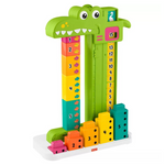 Fisher-Price Adding Alligator Counting Activity Preschool Learning Toy Set