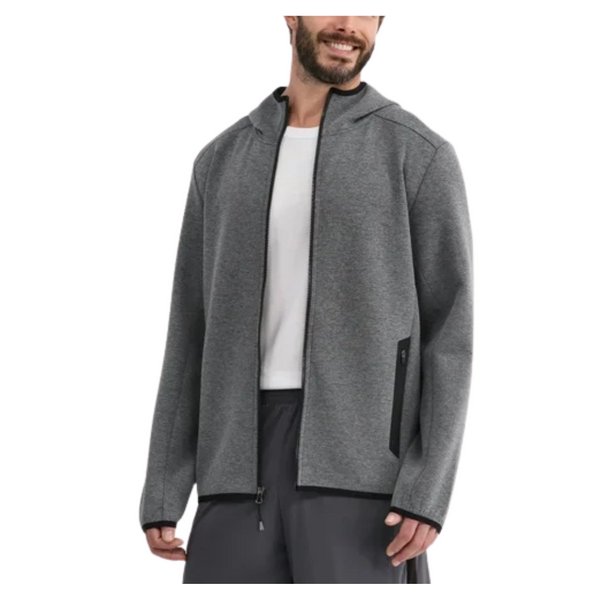 Athletic Works Men's And Big Men's Fusion Knit Zip Jacket