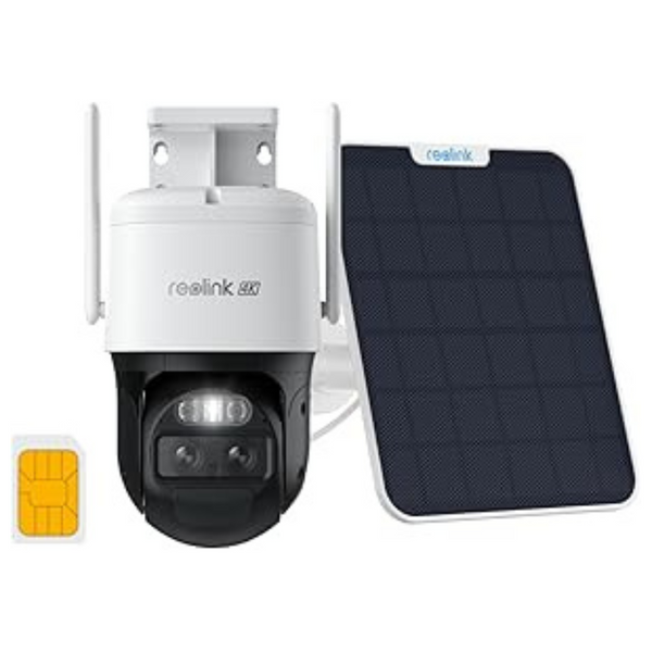 Reolink 4K Dual Lens 4G LTE Cellular Solar Security Camera