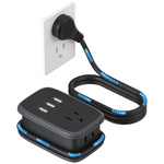 Portable Small Power Strip With USB Ports