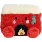 Aurora 5'' Festive Palm Pals Cozy Fireplace Stuffed Animal