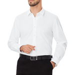 Men's Long Sleeve Button Down Regular Fit Casual Shirt (Various)