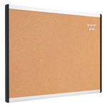 Amazon Basics Rectangular Cork Board With Aluminum/Plastic Frame