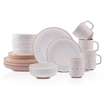 16-Piece Karaca Haag Glaze Stoneware Dinnerware Set