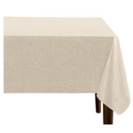 Elrene Home Fashions Monterey Linen Inspired Water- And Stain-Resistant Vinyl Tablecloth (60 Inches X 84 Inches)