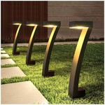 6-Pack Bright Solar Outdoor Pathway Lights With Auto On/Off