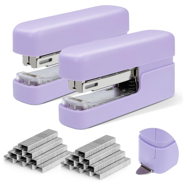 2-Pack Desktop Staplers with 1660 Staples