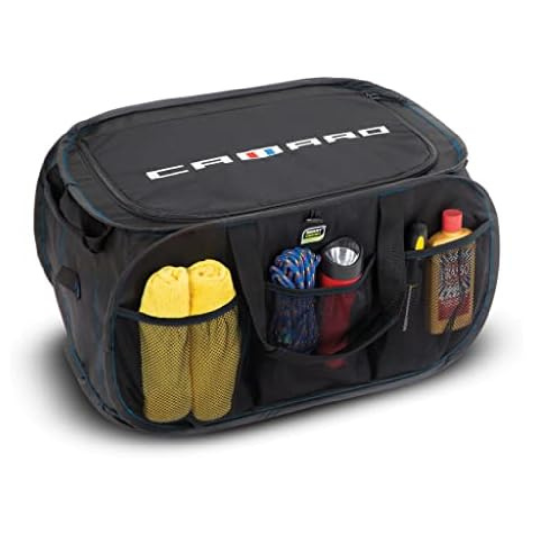 Smart Design Pop Up Trunk Organizer With Handles