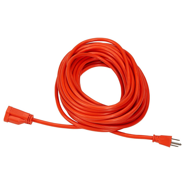 50ft Amazon Basics 3-Prong Vinyl Indoor/Outdoor Extension Cord (Orange)