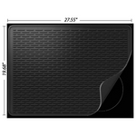 YUHFERA 28" x 20" Silicone Electric Stove Cover Mat
