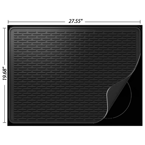 YUHFERA 28" x 20" Silicone Electric Stove Cover Mat