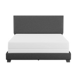 Willow Nailhead Trim Upholstered Queen Bed