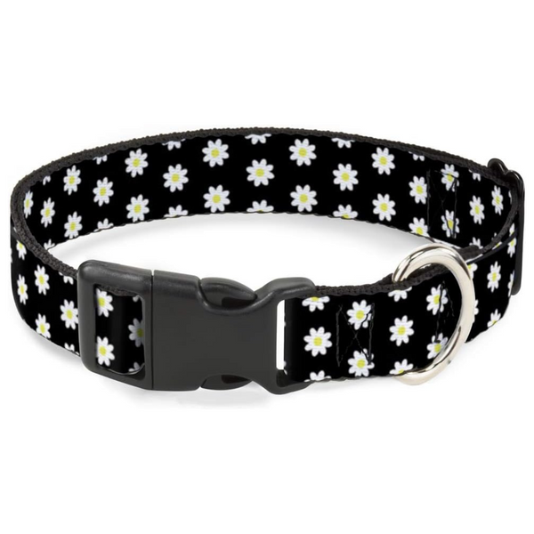 Daisies Pattern Pet Band Plastic Buckle