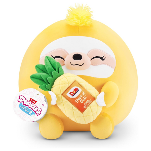 Snackles Series 2 Sloth & Dole 8" Ultra Soft Plush Toys (Various)