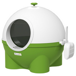 PawHut Large Kitty Hooded Cat Litter Box With Lid
