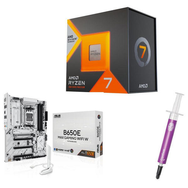 AMD Ryzen 7 7800X3D 8-Core Socket 120W AMD Radeon Processor Bundle